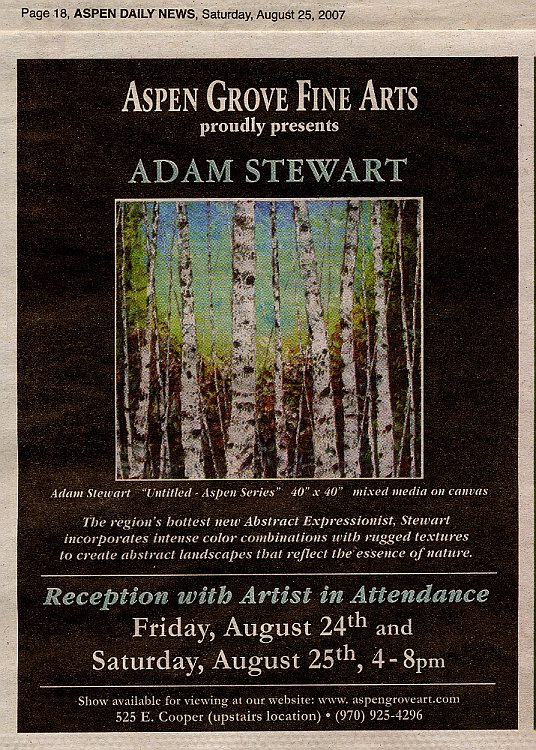 August 2007 Aspen Daily News